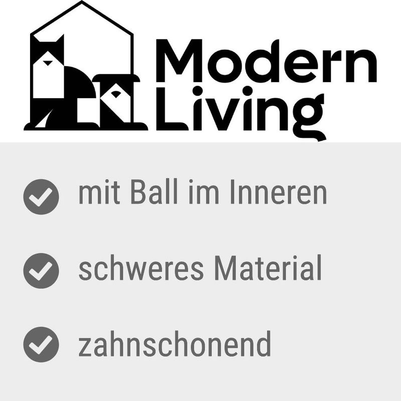 Modern Living Flam Wurfspielzeug mit Quietschball