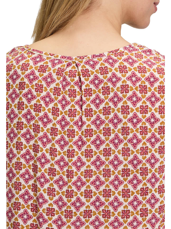 CARTOON Bluse in Weiß/ Pink günstig kaufen
