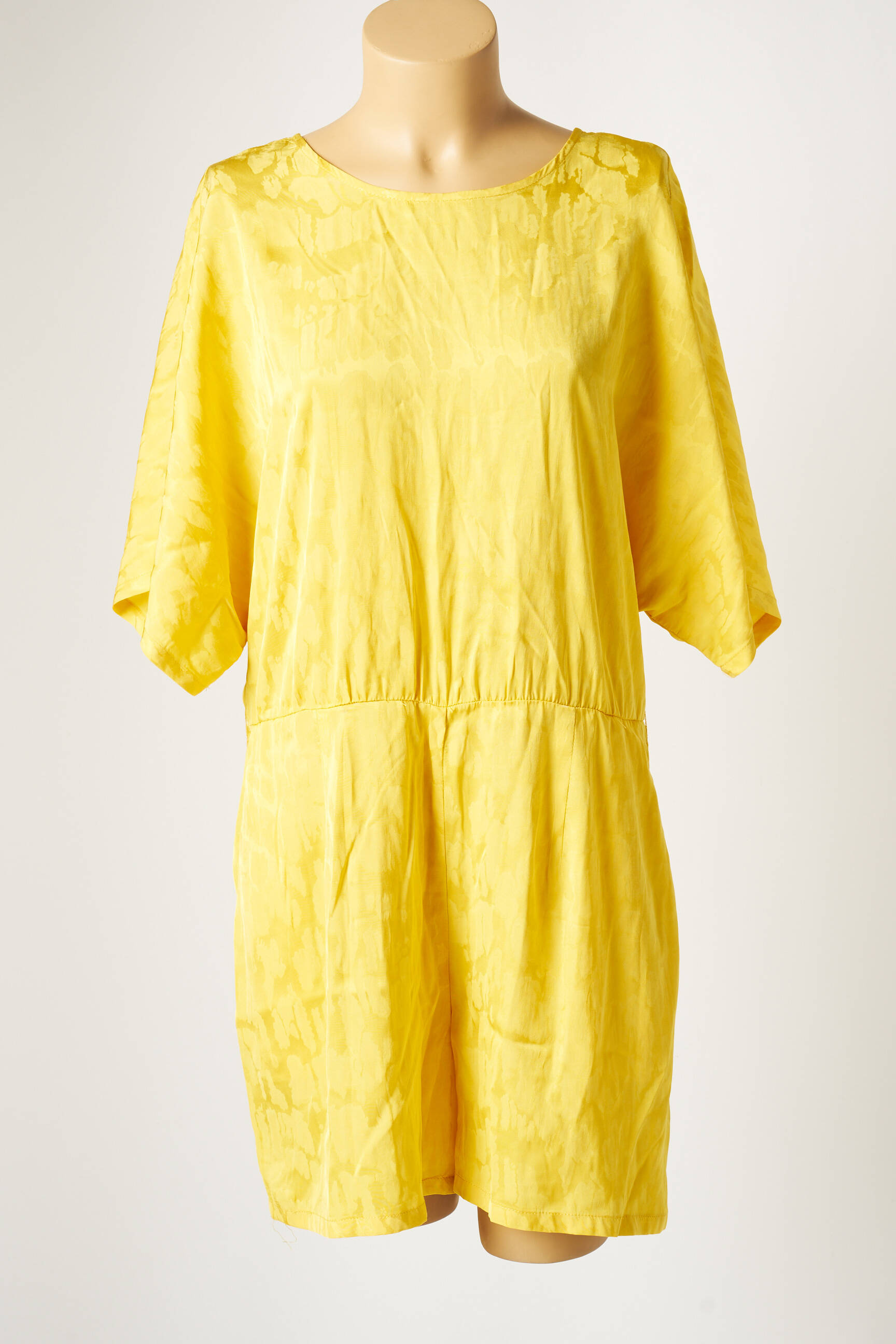 See U Soon Combi Shorts Femme couleur jaune
