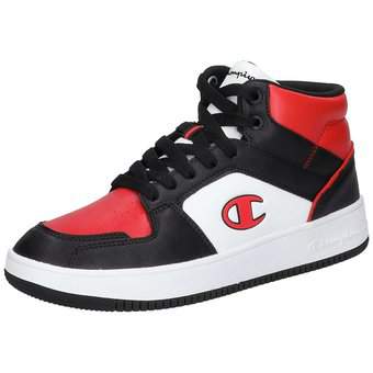 Champion Rebound 2.0 Mid Cut Sneaker in schwarz