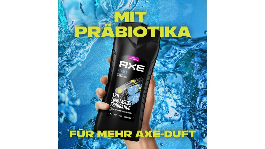 Axe Alaska All Day Fresh 3in1 Duschgel 400 ml