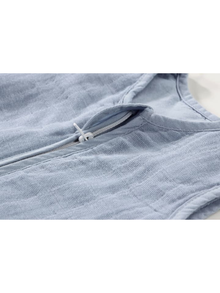 Kinderhaus Blaubär Alvi Mull-Schlafsack TOP in Uni Blau günstig kaufen