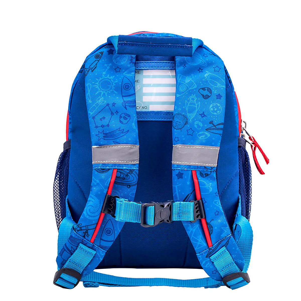 Kindergartenrucksack Mini Kiddy Kindergartenrucksack für 1-3 Jährige Kinder mit Brustgurt blau