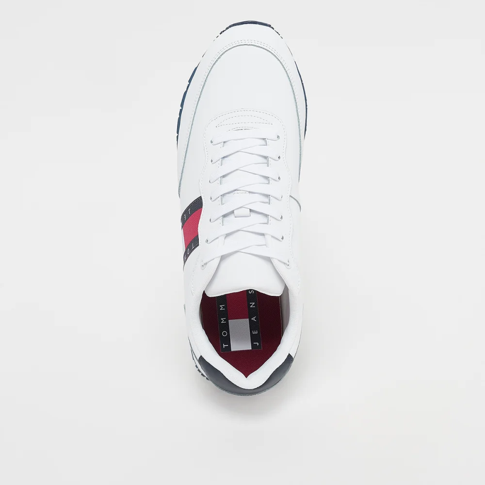 Tommy Hilfiger Leather Runner EM0EM00898YBR / weiss