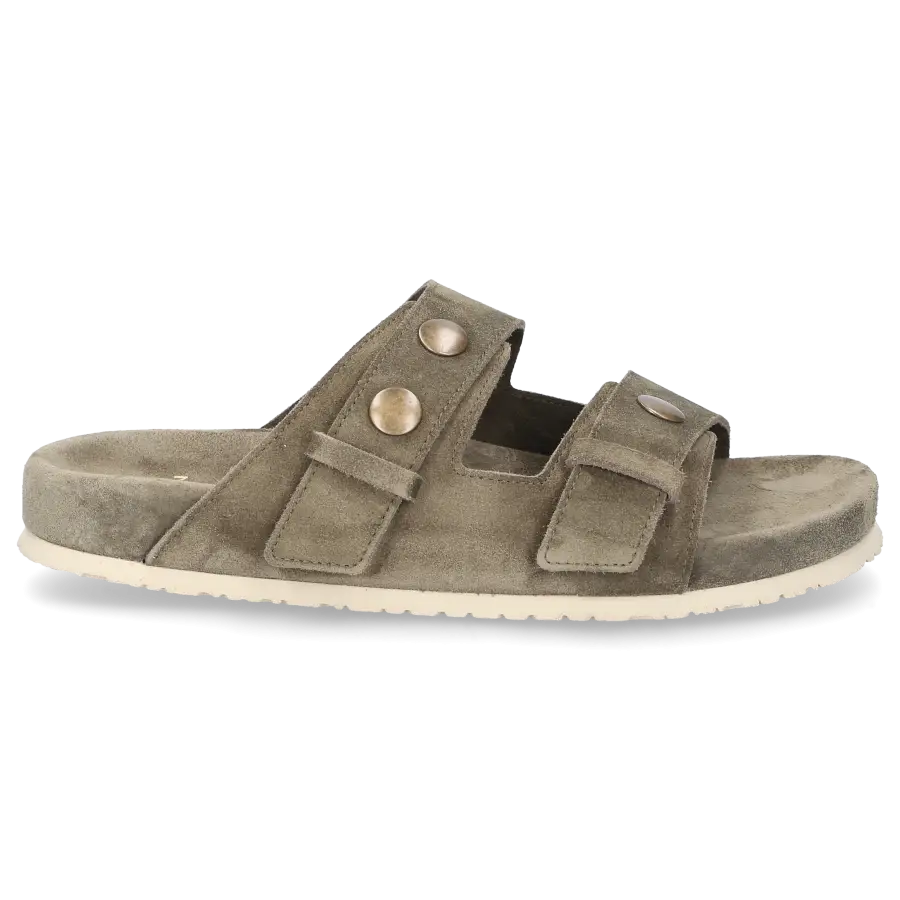 Henderson - Sandalen PARIDE Veloursleder - grün