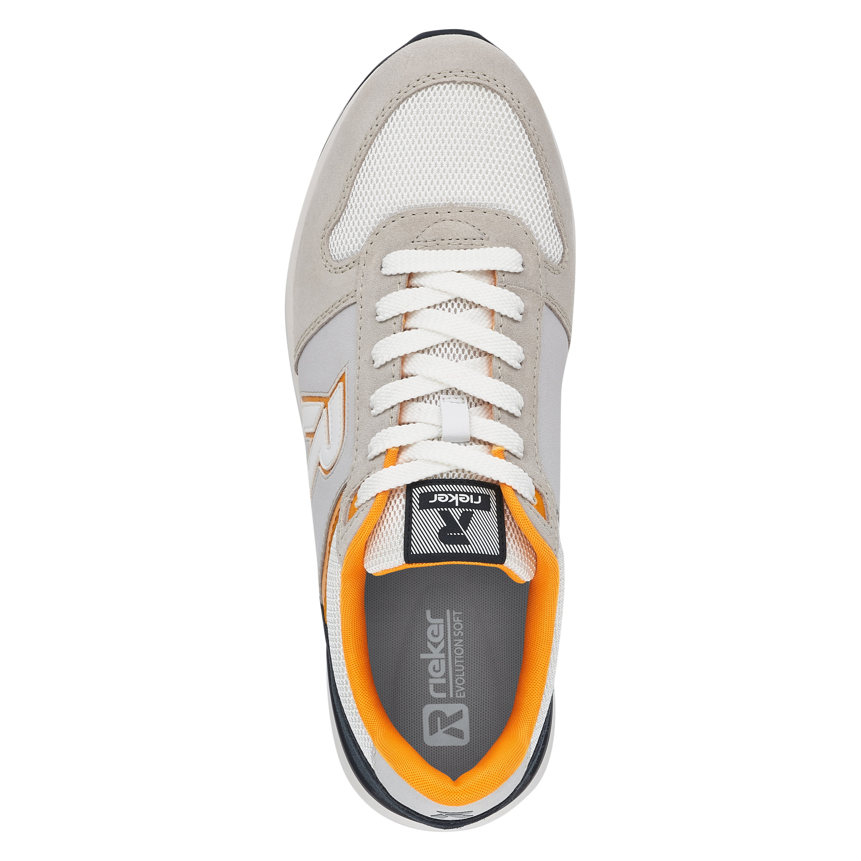 Rieker Herren Sneaker Low stone grey