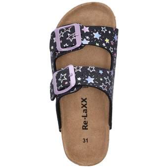 Re-Laxx Pantolette in blau