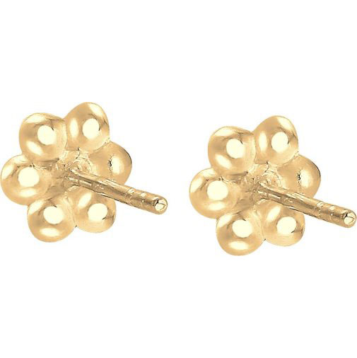 Elli Ohrringe Kinder Blume Floral Kristall 925 Silber