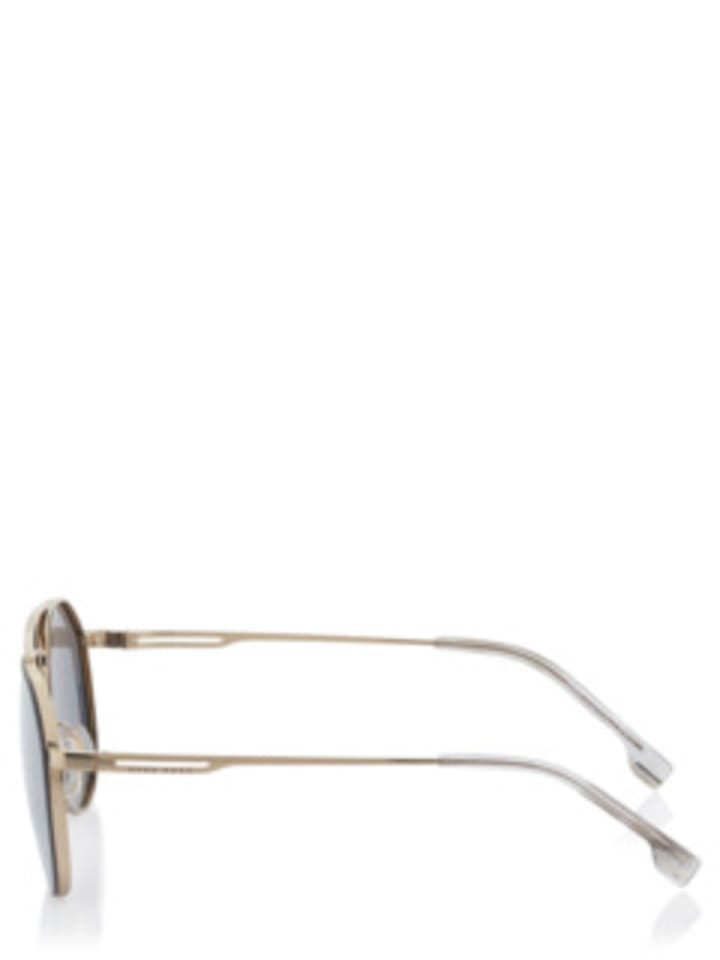 Hugo Boss Ovale Sonnenbrille für Herren in gold in gold günstig kaufen O