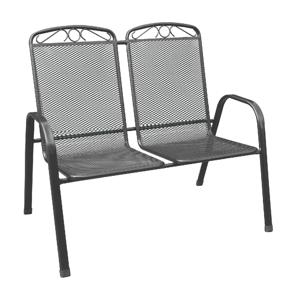 Solax Sunshine stapelbare Bank VENEDIG 2-Sitzer Gartenbank