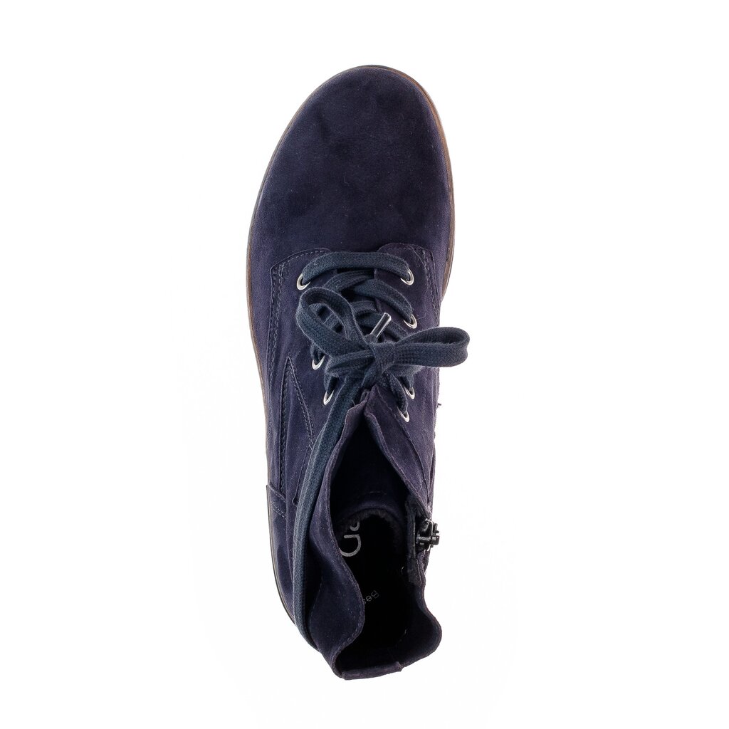Gabor fashion Schnürstiefelette blau