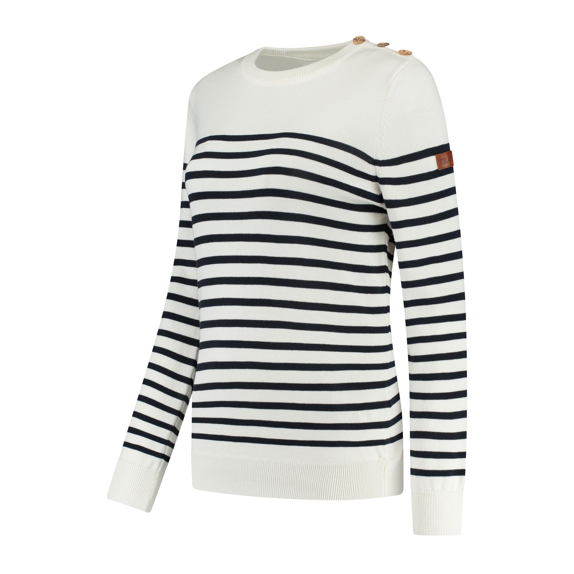 Travelin' Vattern White Damen Pullover