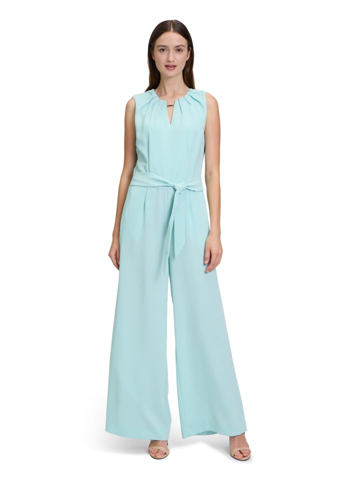 BETTY & CO Jumpsuit ohne Arm in Pastel Turquoise günstig kaufen