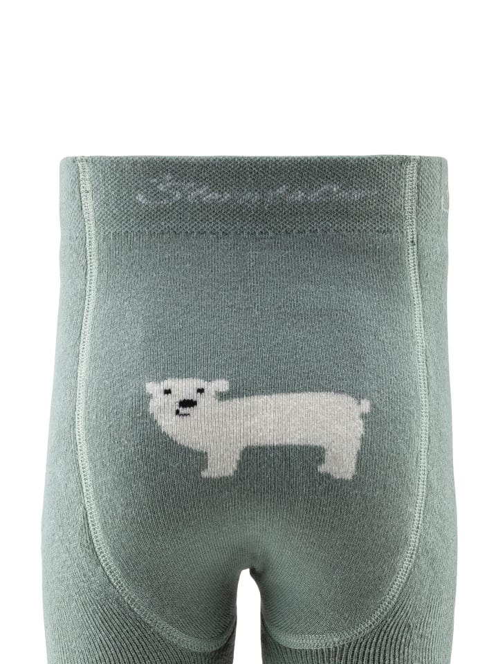 Sterntaler Strumpfhose Eisbär in sattes grün günstig kaufen