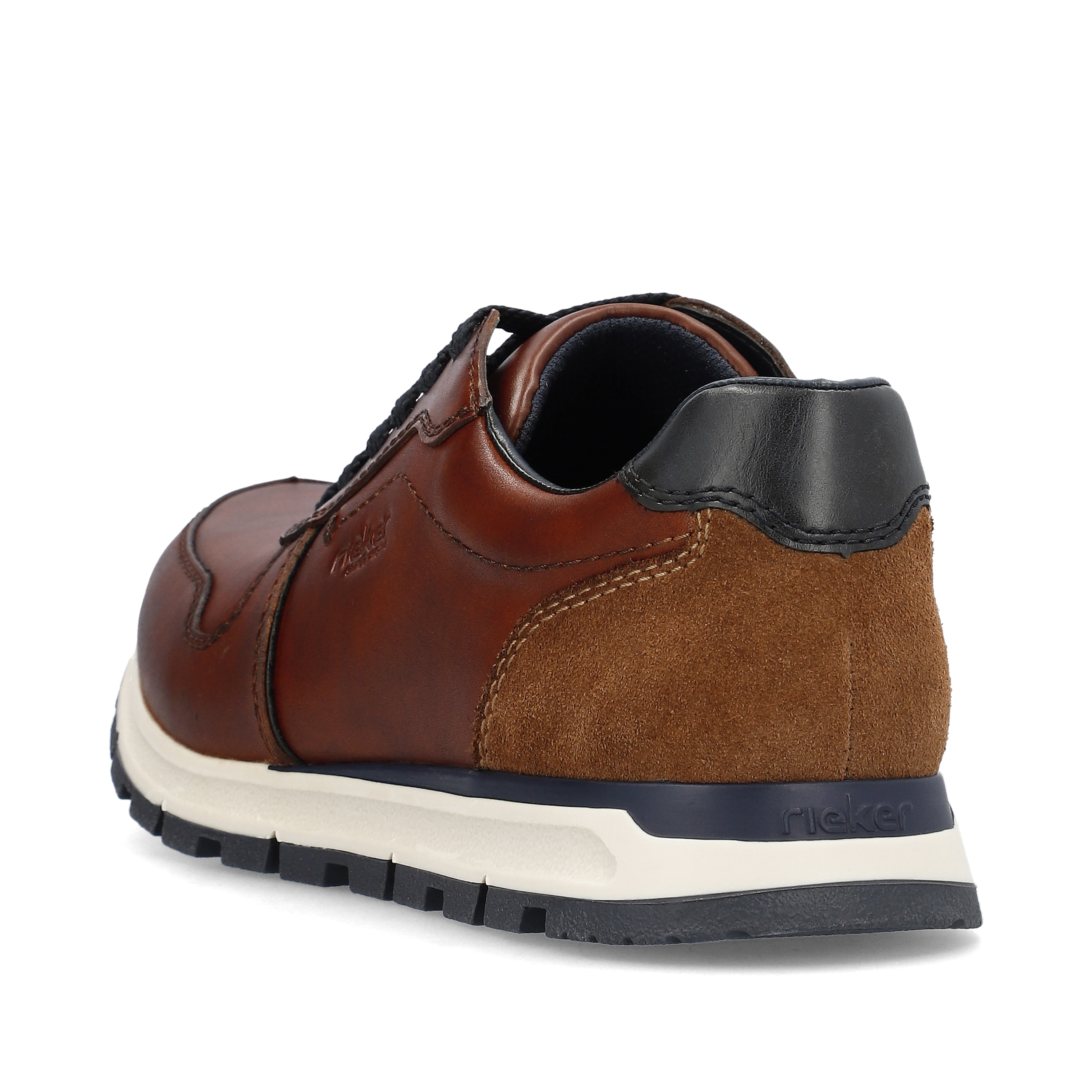Rieker Herren Sneaker Low kaffeebraun