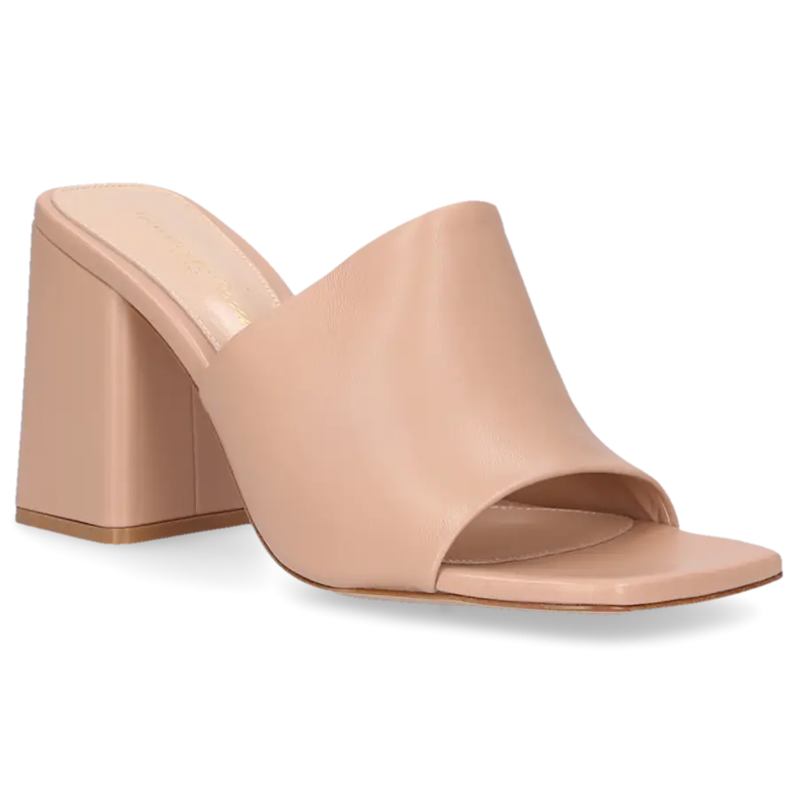 Gianvito Rossi - Pantoletten WYNN Nappaleder - beige