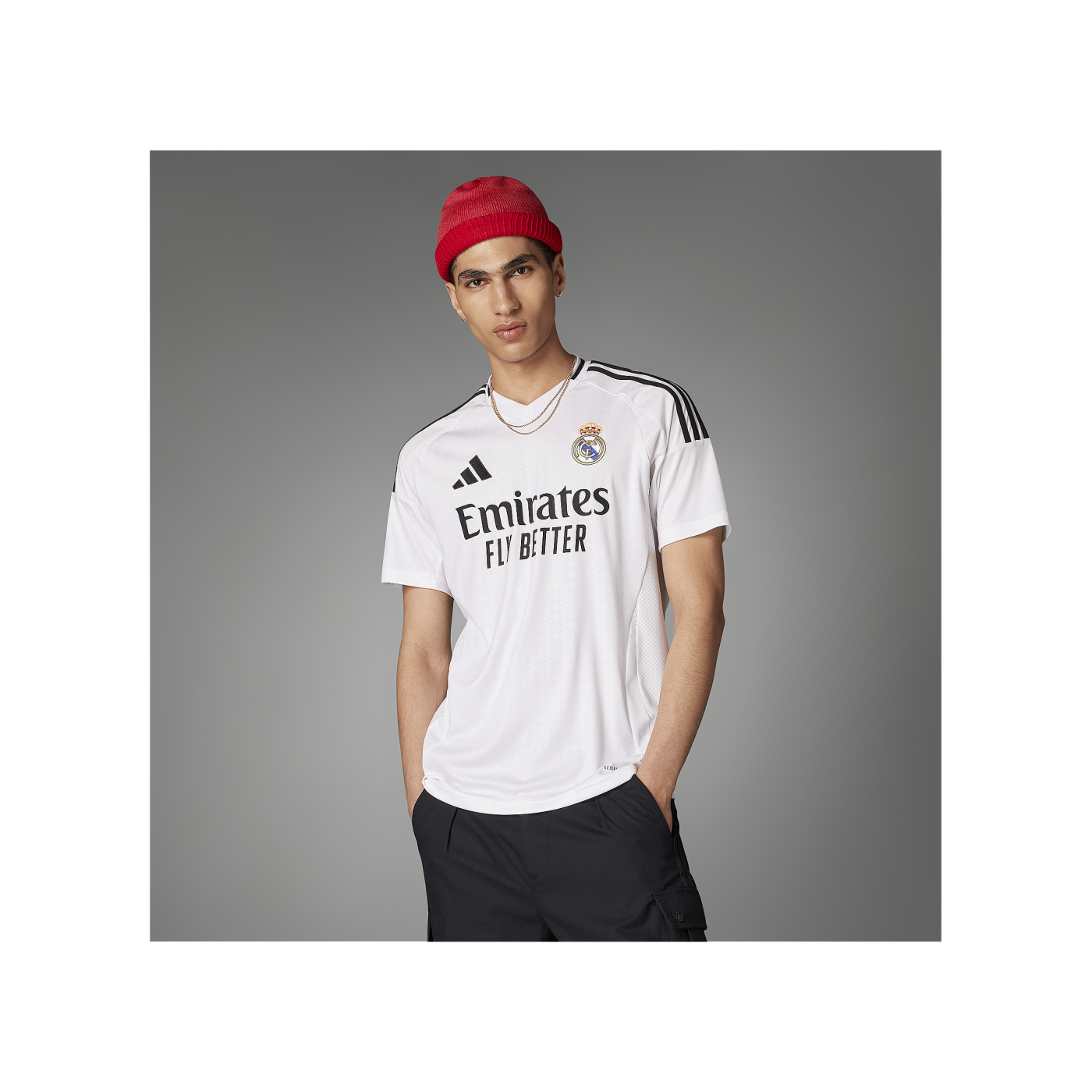 adidas Real Madrid Trikot Home 2024/2025 Weiss
