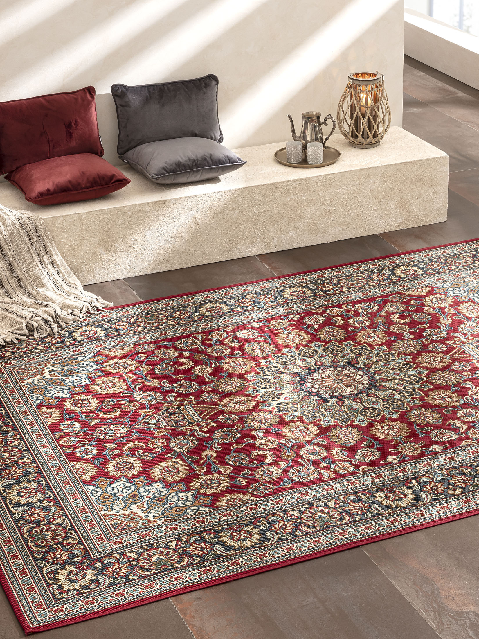 Orient Summer Outdoor-Teppich, Rot