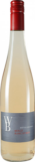 2022 Dittelsheimer Merlot Blanc de Noir feinherb Bio - Weingut Bittmann