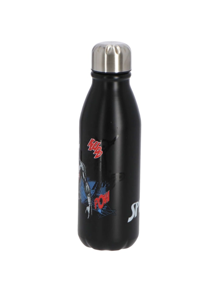 Spiderman Spiderman Trinkflasche 600ml in Schwarz günstig kaufen 650ml