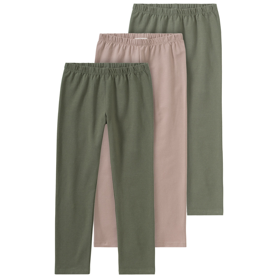 3 Kinder Leggings in verschiedenen Farben