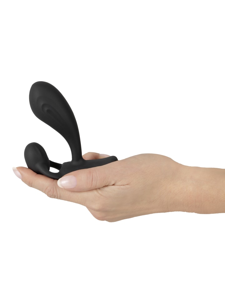 Rebel Analvibrator RC Two Spot Massager in schwarz günstig kaufen 11 cm