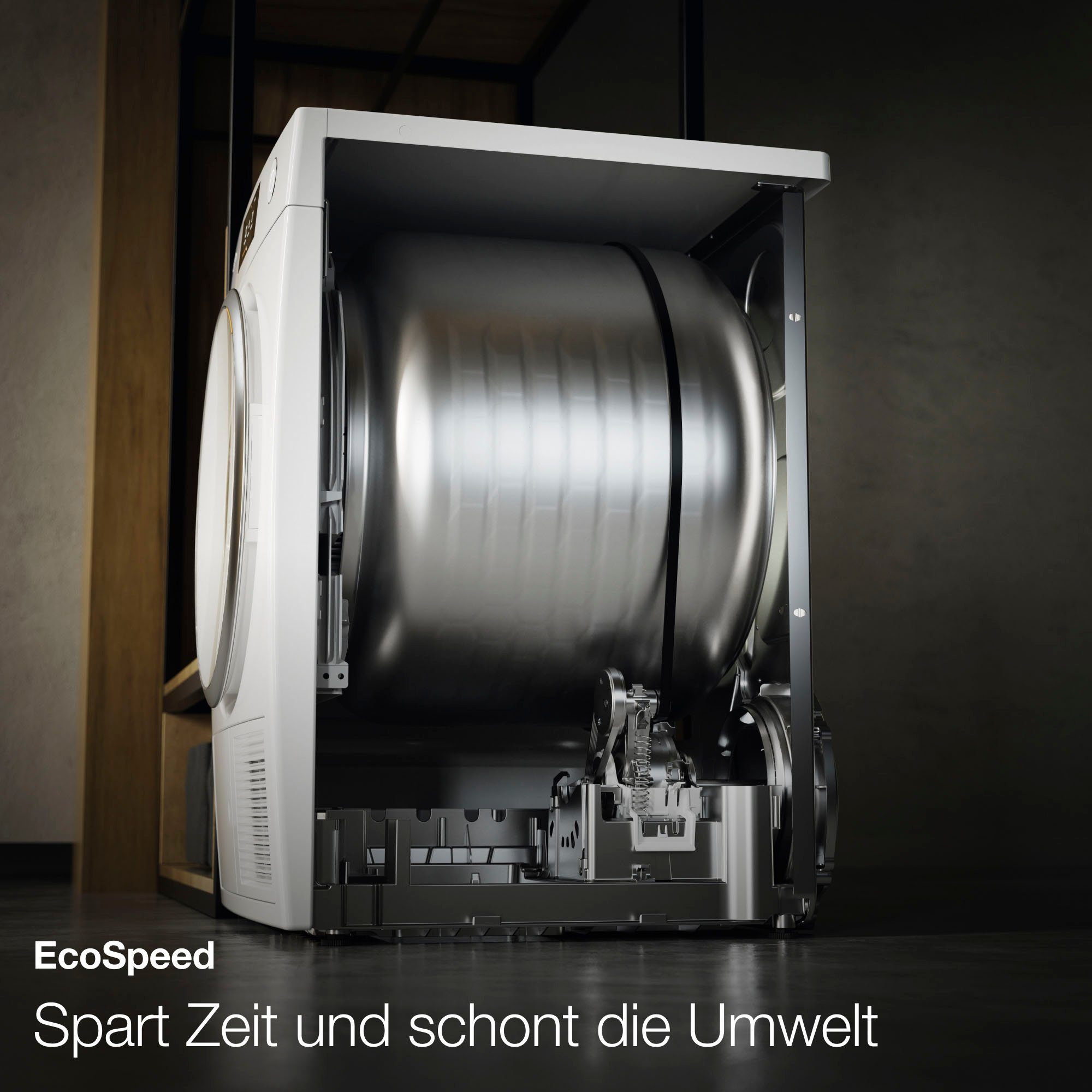 Miele Waschtrockner WTD163 WCS, 8 kg, 5 kg, 1500 U/min, unterbaufähig, PerfectDry für punktgenaue Trockenergebnisse