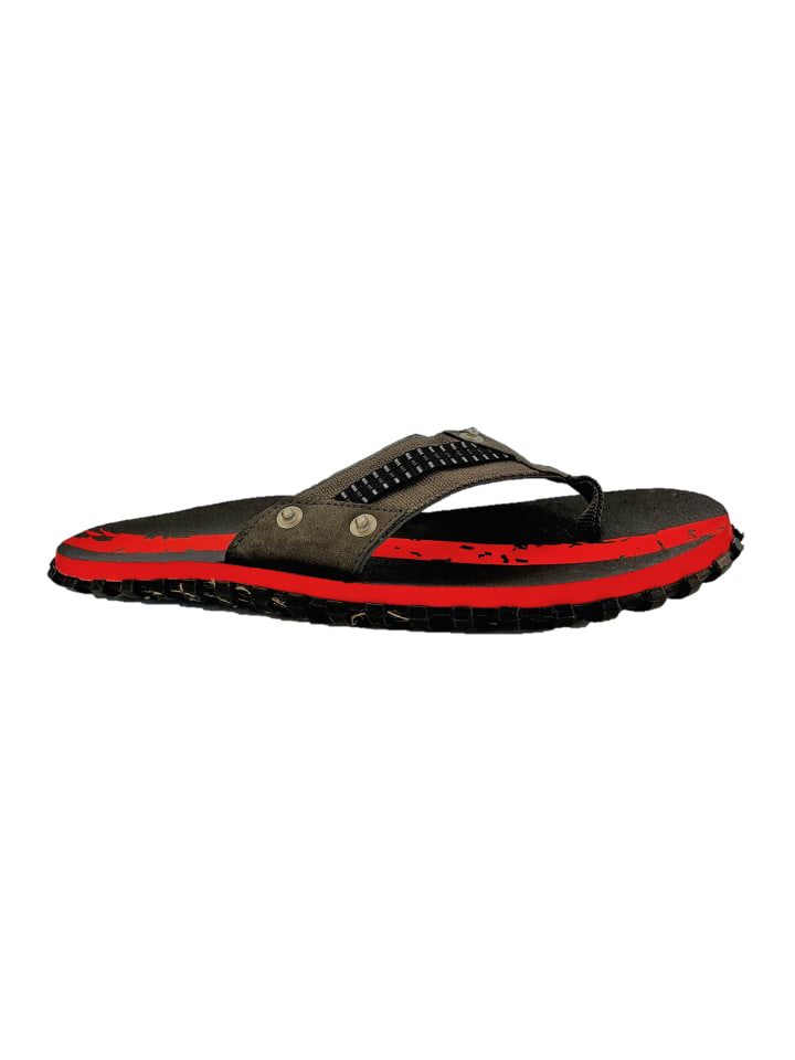 BECO the world of aquasports Zehentrenner BEactive V-Strap in schwarz-rot günstig kaufen 40
