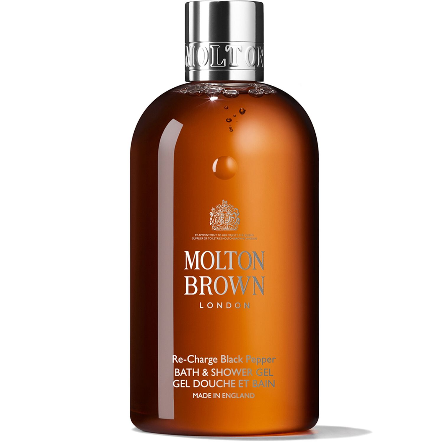 Molton Brown Re-charge Black Pepper Gel Douche et Bain 300 ml