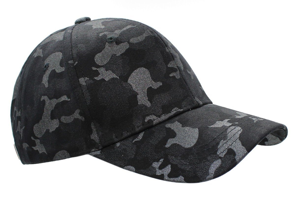 dy_mode Baseball Cap Camouflage Kappe Damen Basecap Herren Army Muster Schirmmütze Bunt One Size, mit Belüftungslöcher, Unisex
