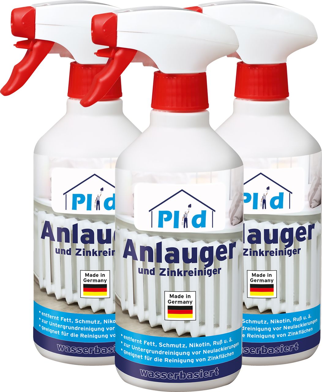 Plid Premium Anlauger Zinkreiniger Entfetter Kraftreiniger Aktivreiniger Farblos