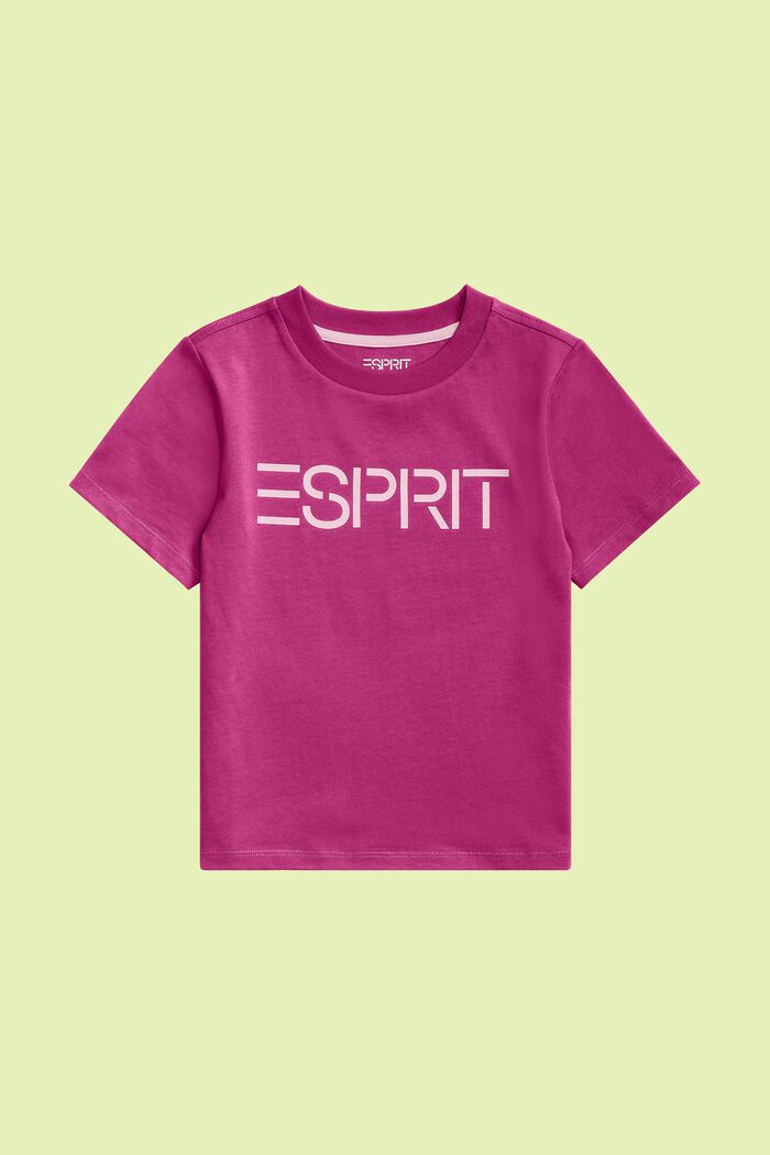 T-Shirt aus Bio-Baumwolle mit Logo