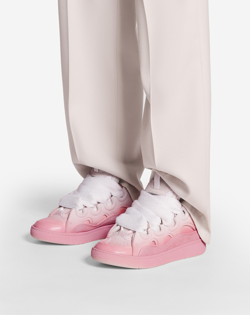 SNEAKERS CURB EN CUIR