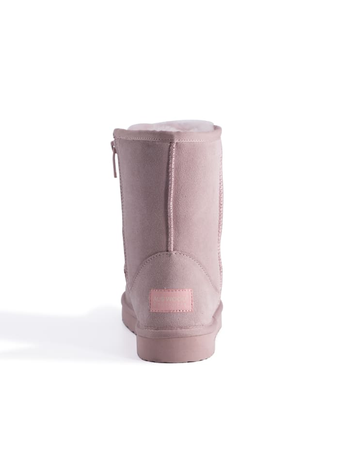 Aus Wooli Stiefel Bronte in Pale Pink günstig kaufen 37/38