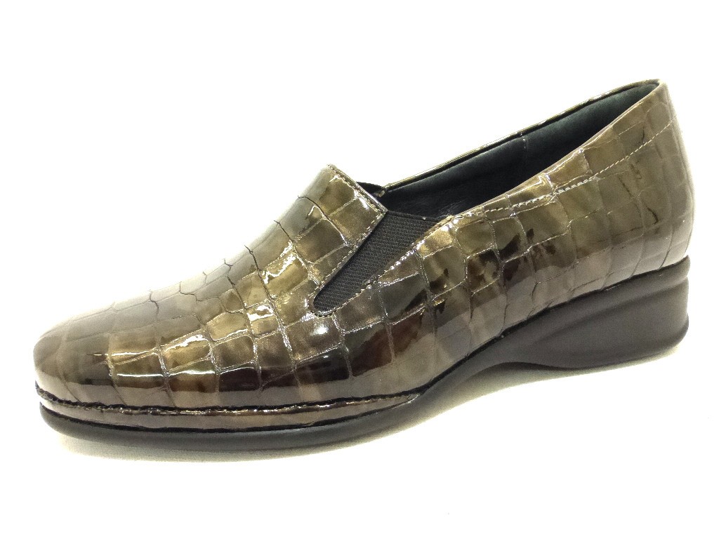 SEMLER Komfort Slipper grau
