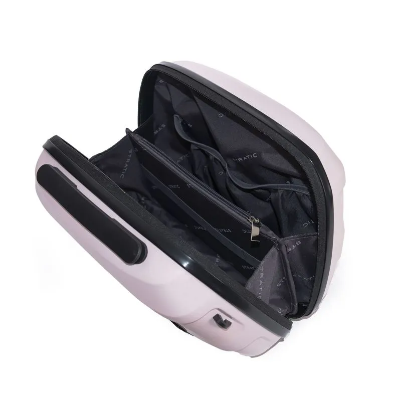 Stratic Straw + Beauty Case - rose