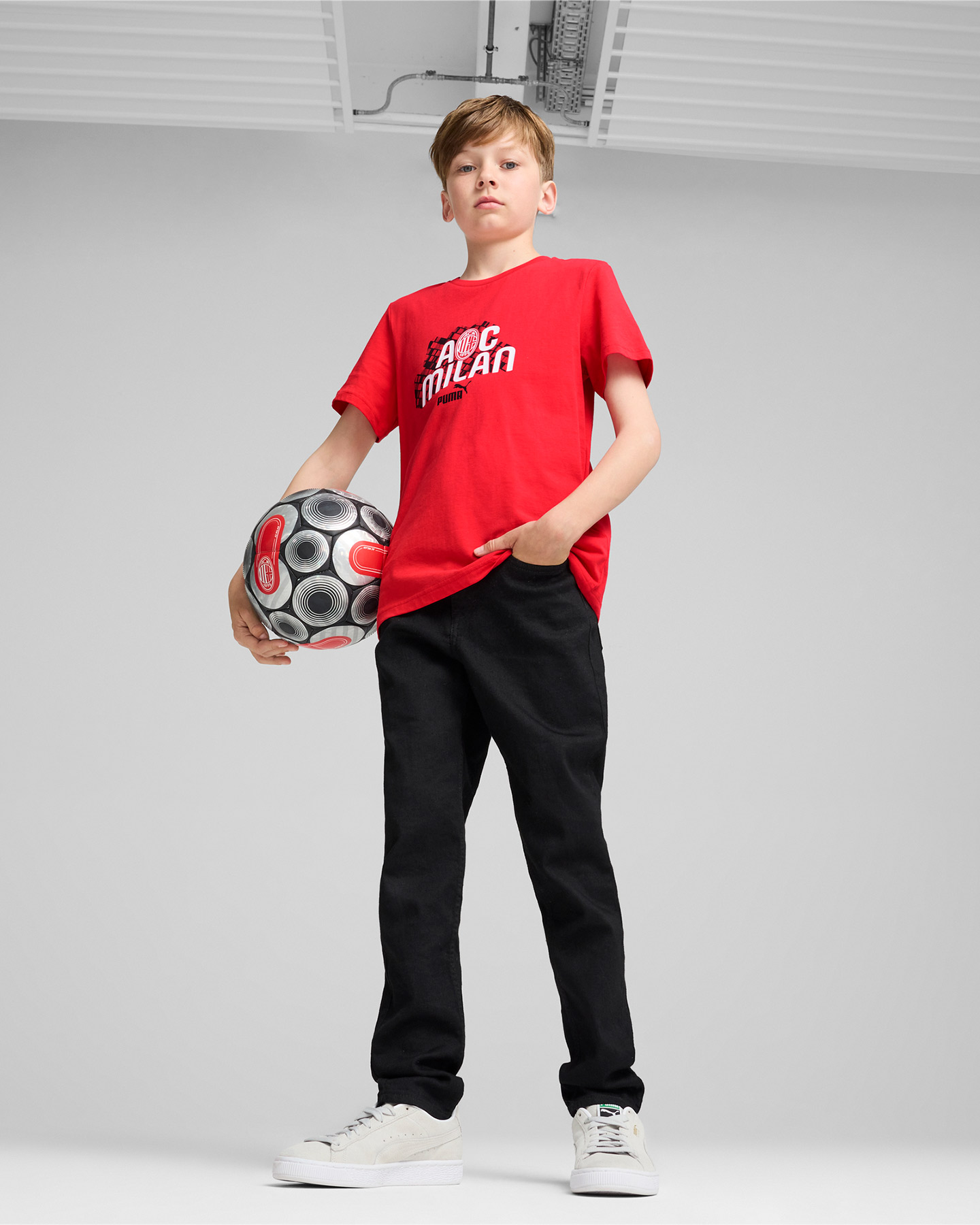 Oficiálne futbalové oblečenie Puma AC Milan Culture Jr 777681-15