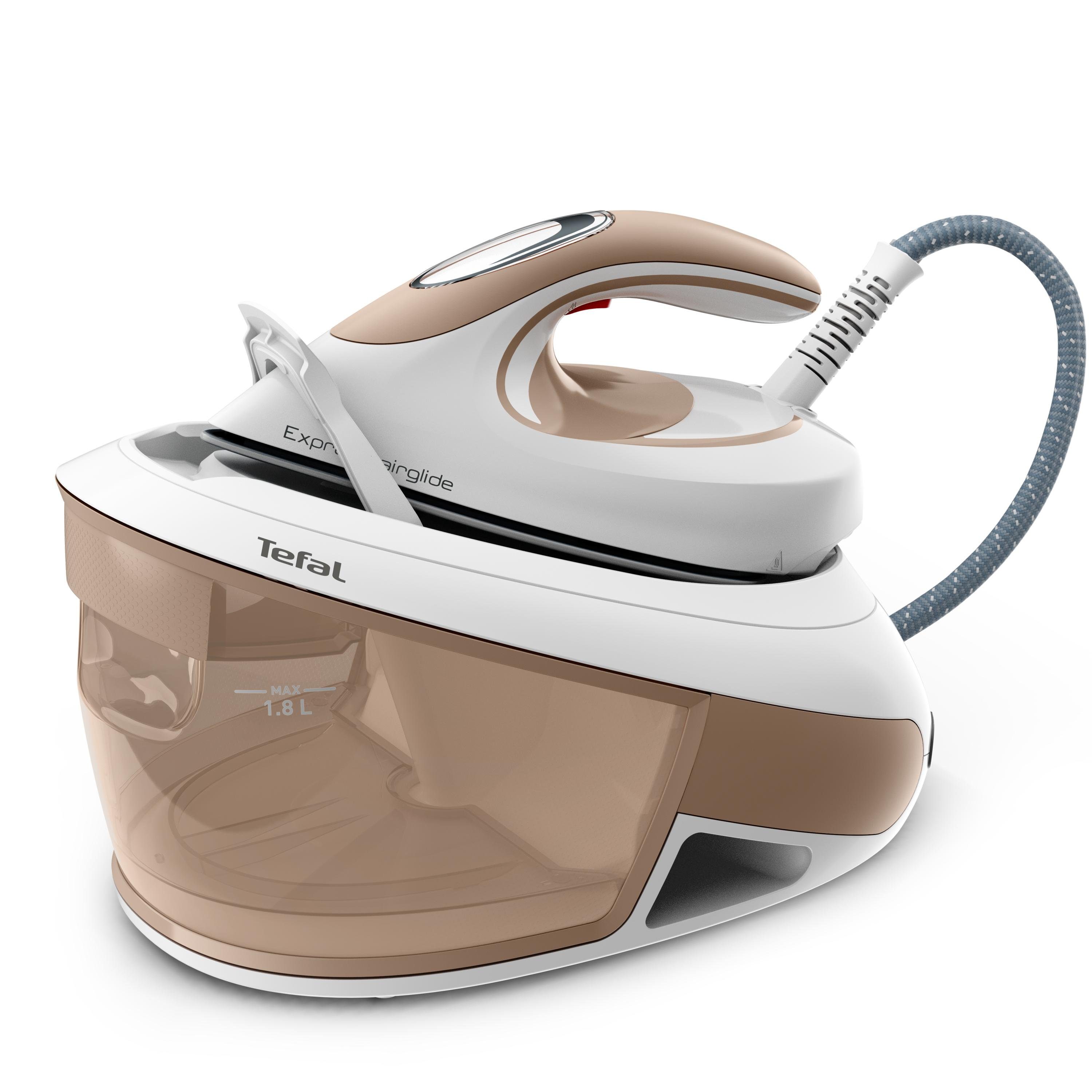 Tefal Dampfbügelstation Express Airglide SV8027, 1000,00 ml Wassertank