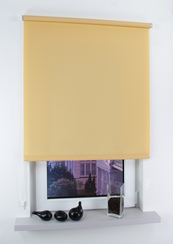 Powertec Bella Casa Seitenzugrollo Easy, apricot, 180 x 102 cm