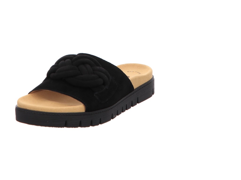 GABOR Komfort Sandalen schwarz