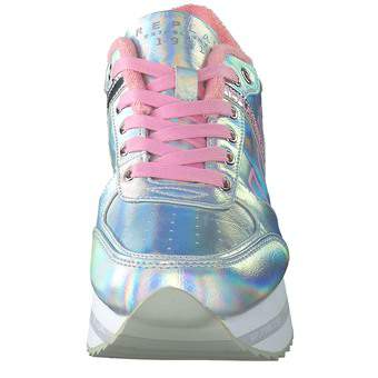 Replay New Penny Pastel Sneaker in silber