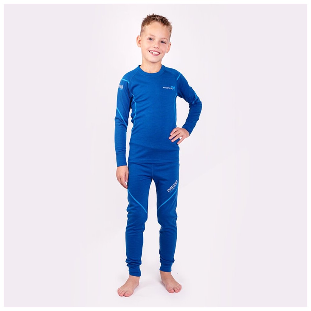 Progress MW NDRD Kinder-Funktionsshirt Blau Highlight