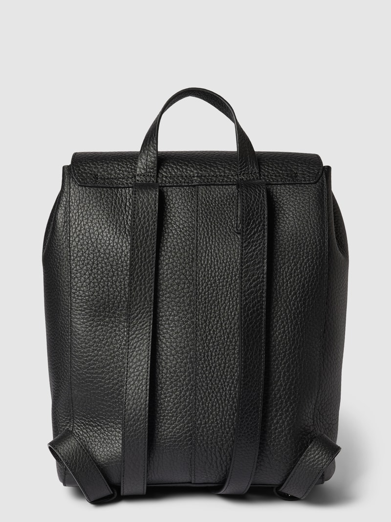 Rucksack mit Label-Print Modell 'MOD BEA' in black