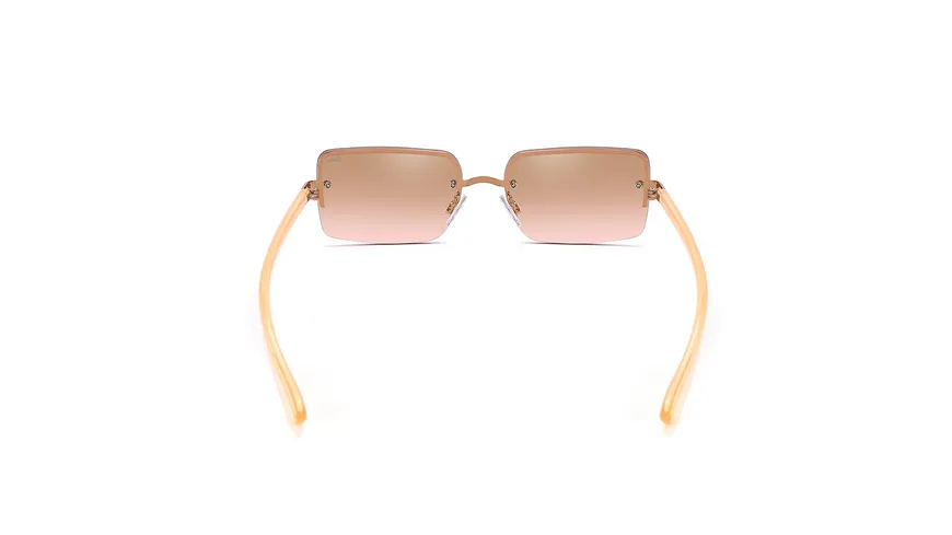 Caresse Brillenmode Sonnenbrille Kombi rosegold/milky nude