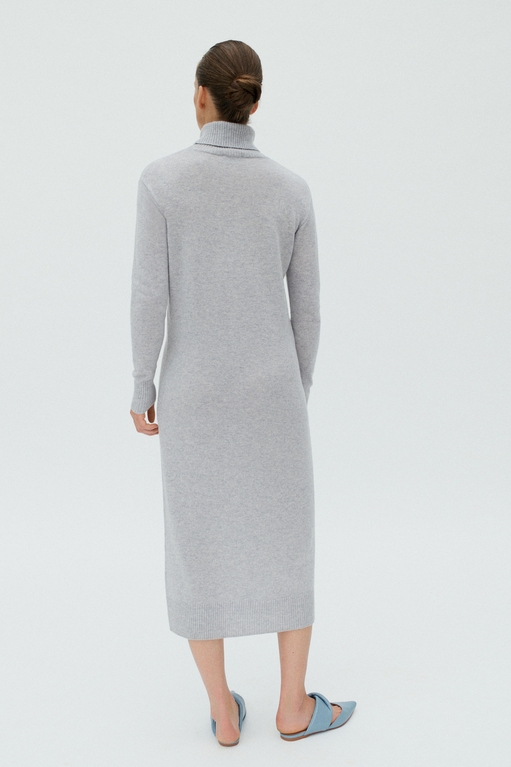 robe gisela gris clair femme