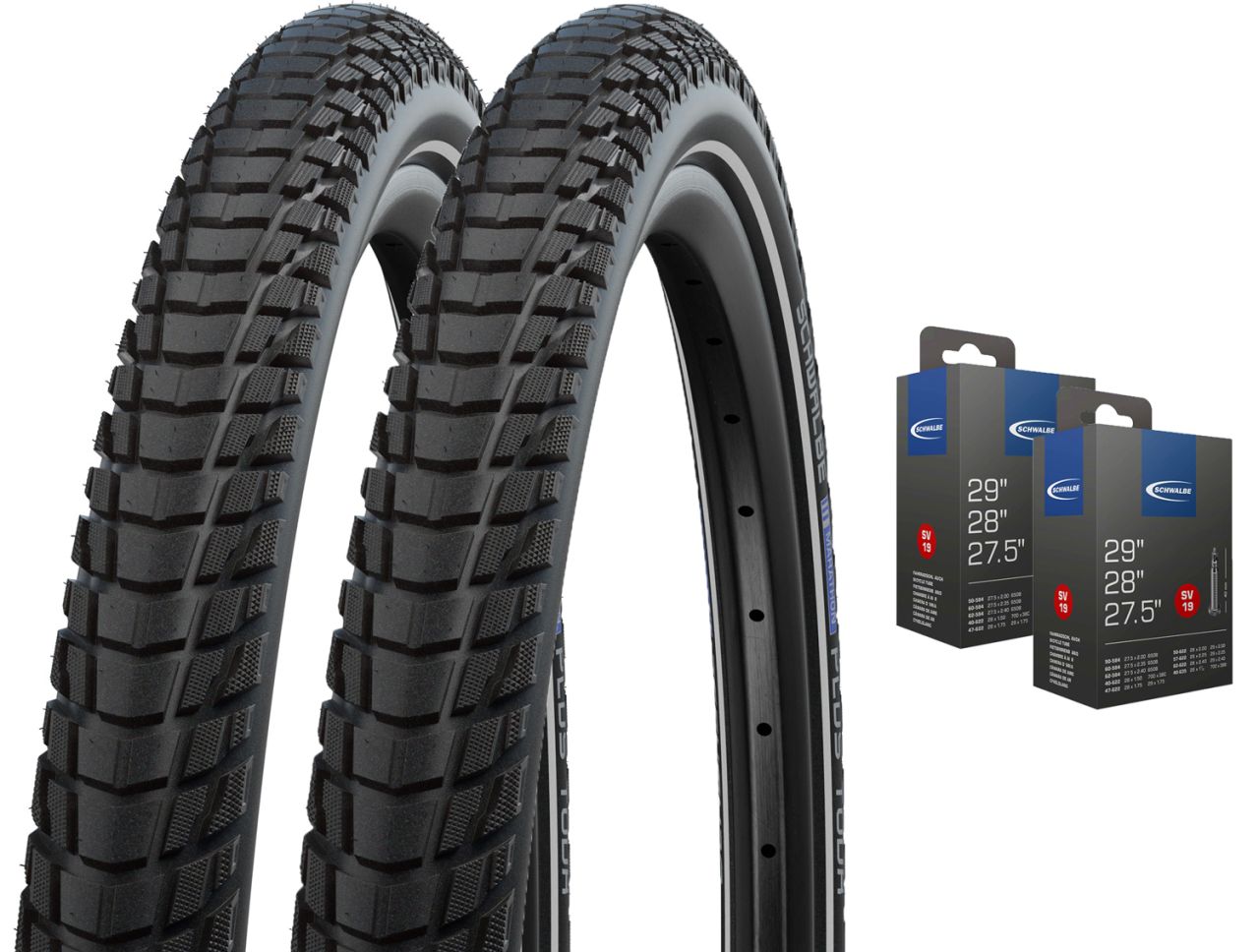 Schwalbe Marathon Plus Tour 40-622 + Schlauch SV19 Set kaufen | Bike-Discount