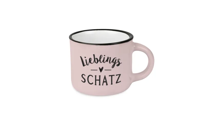 GRAFIK WERKSTATT Espresso-Tasse Vintage Lieblingsschatz