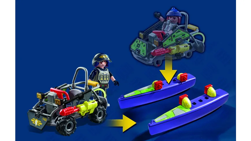 PLAYMOBIL 71147 - City Action - SWAT-Multi-Terrain-Quad