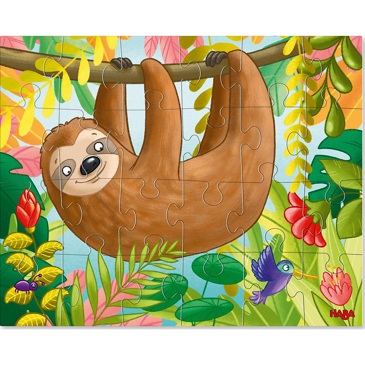HABA 306480 Puzzles Koala, Faultier & Co.