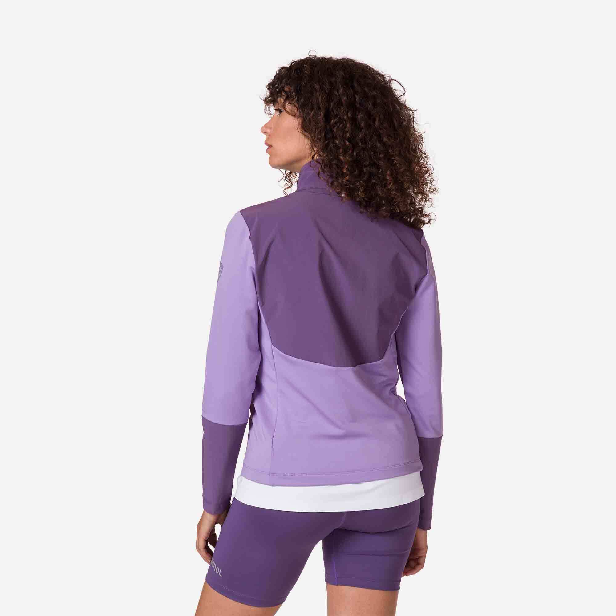 Couche intermédiaire semi-zippé femme